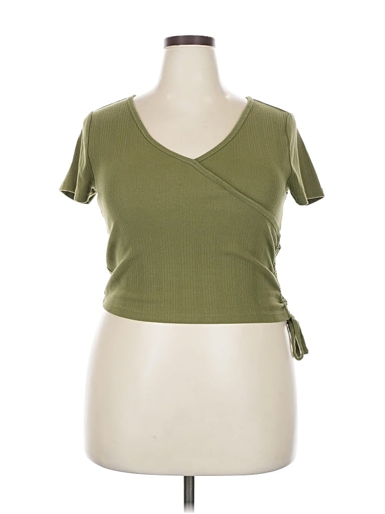 Pre-owned So Short Sleeve T-shirt In Green