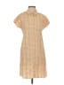 Cotélac Checkered-gingham Orange Casual Dress Size XS (0) - photo 1