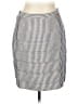 Eva Franco Stripes Gray Casual Skirt Size 10 - photo 1