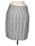 Eva Franco Stripes Gray Casual Skirt Size 10 - photo 2