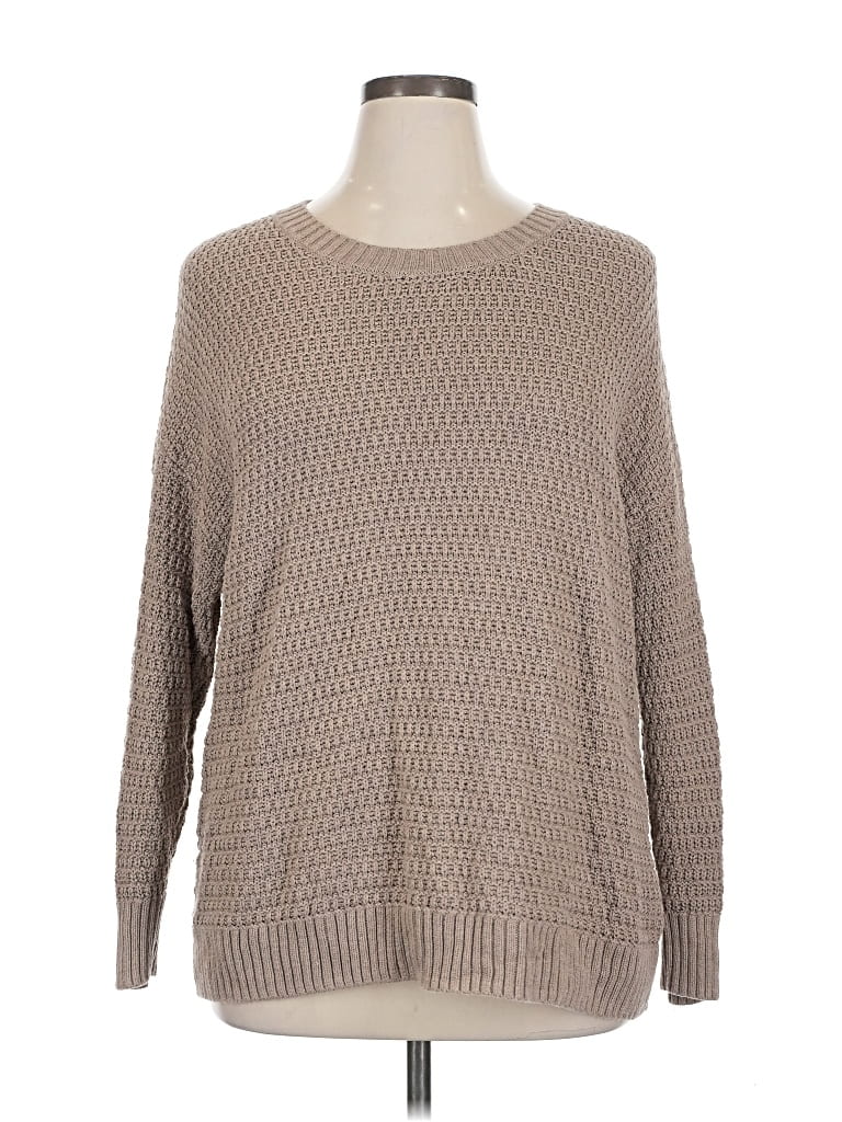 Pre-owned Old Navy Pullover Sweater In Brown