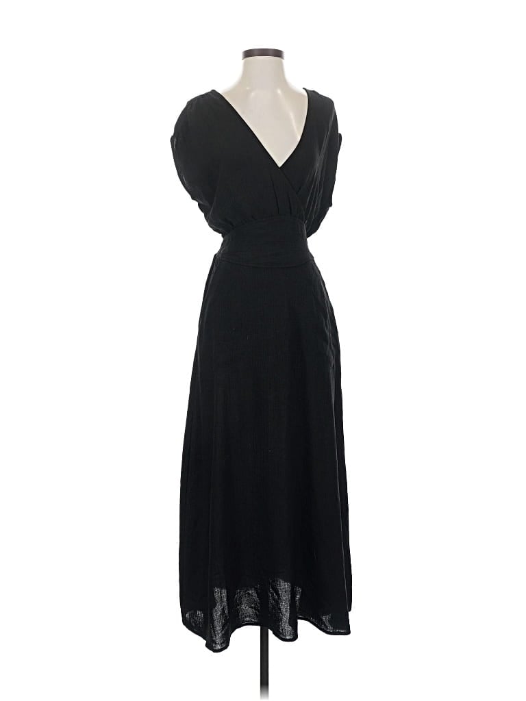 Pre-owned Max Studio Casual Dress In Black