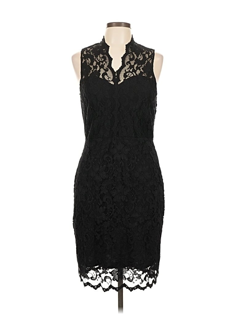Pre-owned Karen Kane Cocktail Dress In Black