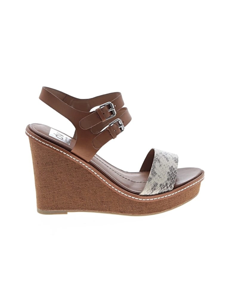 Pre-owned Dolce Vita Wedges In Brown