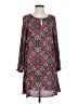 Paper Crown 100% Polyester Paisley Red Casual Dress Size XS - photo 1