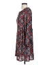 Paper Crown 100% Polyester Paisley Red Casual Dress Size XS - photo 5