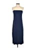 Le Superbe Solid Blue Cocktail Dress Size S - photo 1