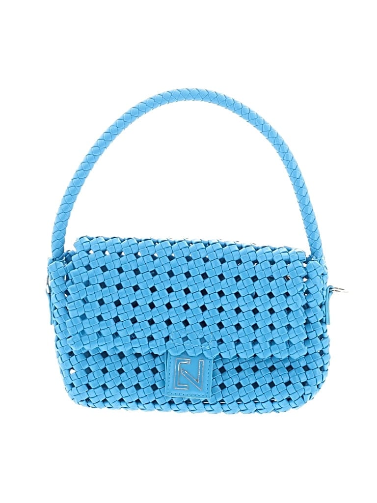 Pre-owned Expressions Nyc Satchel In Blue