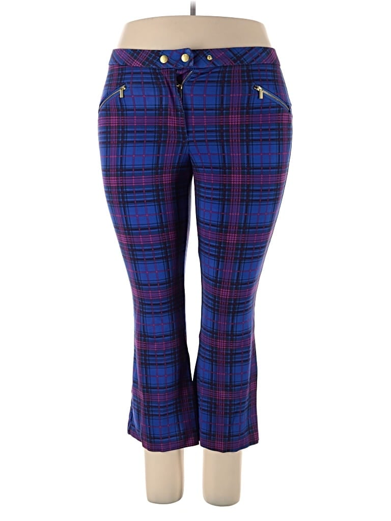 Pre-owned Time And Tru Casual Pants In Blue