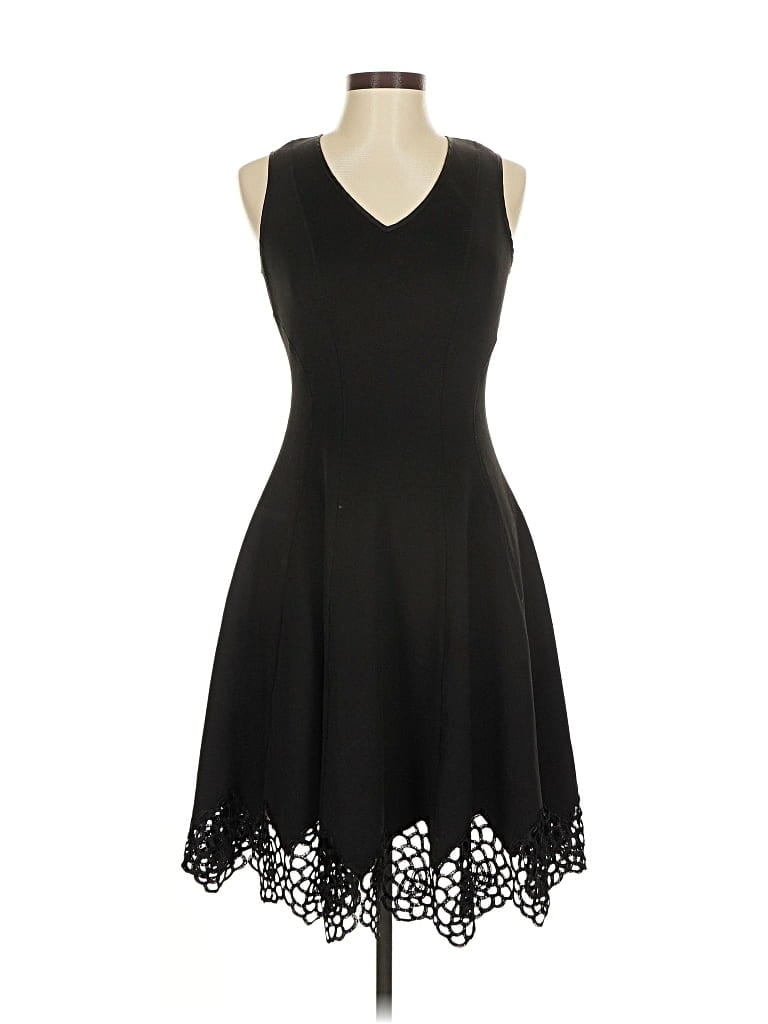 Pre-owned Maia Cocktail Dress In Black