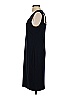 Michael Tyler Solid Blue Casual Dress Size S - photo 5