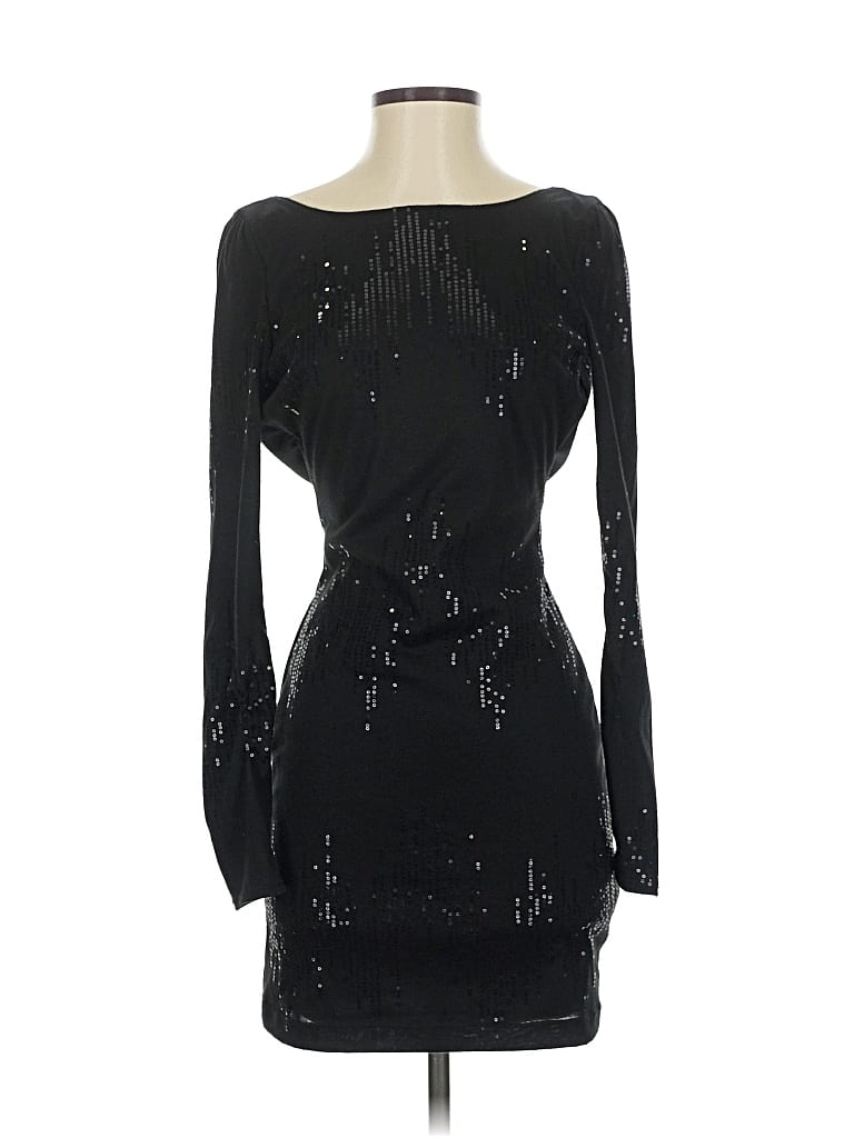 Pre-owned Guess Cocktail Dress In Black