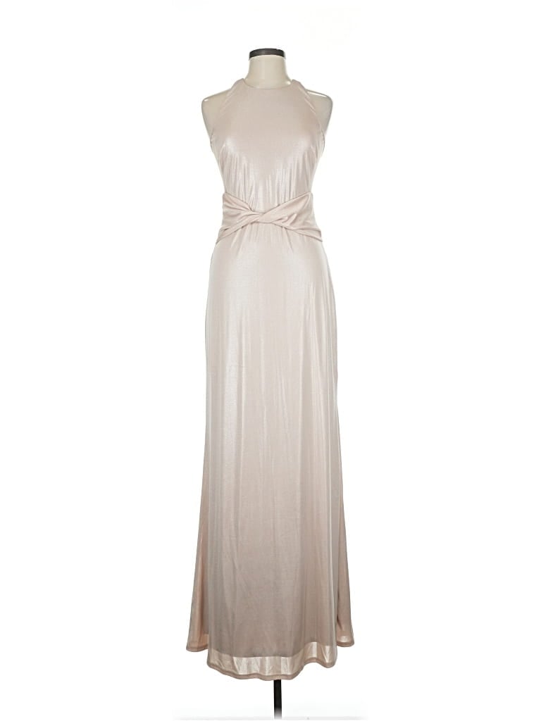 Abs Allen Schwartz Cocktail Dress In Silver