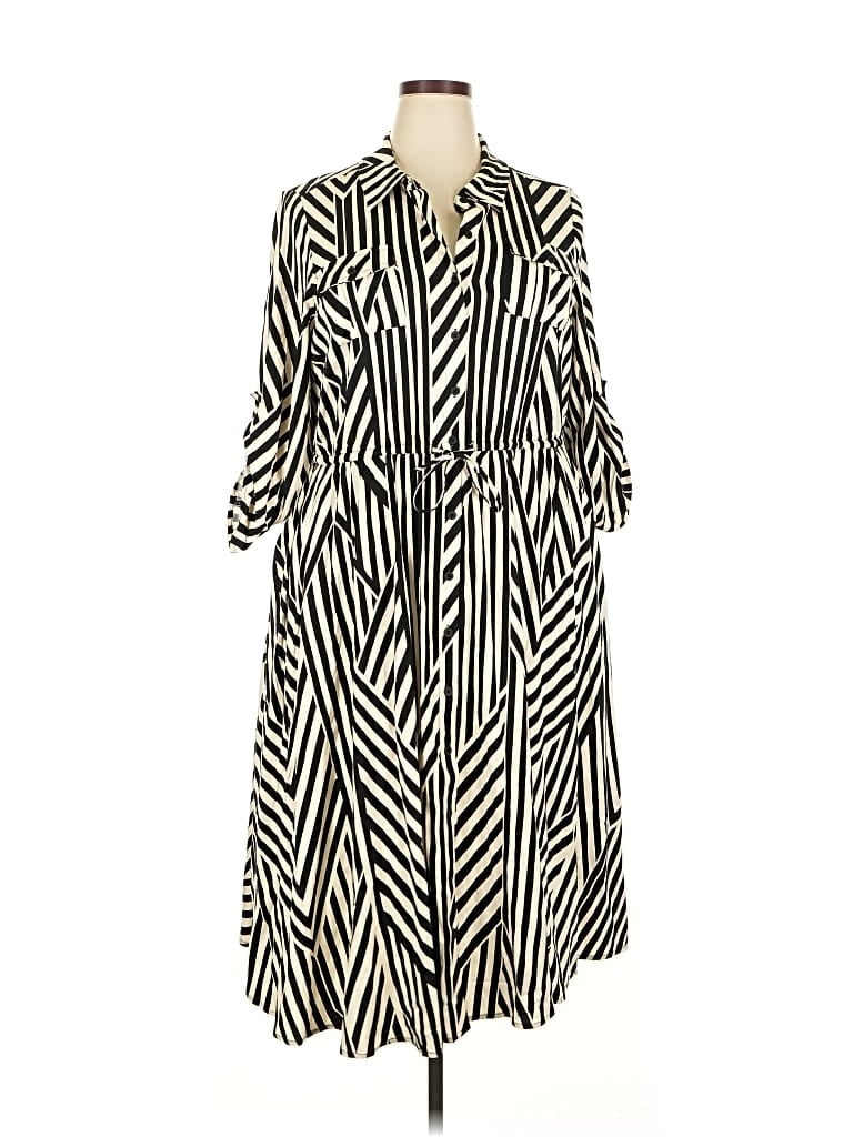 Pre-owned Torrid Casual Dress In White