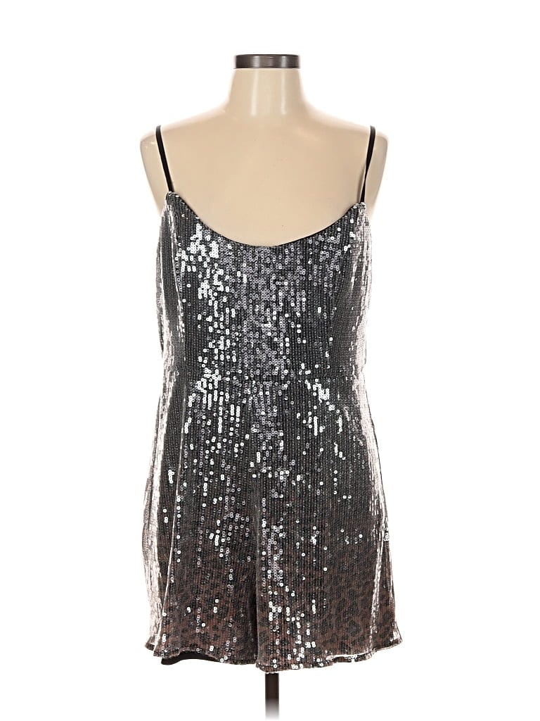 Hutch Romper In Silver