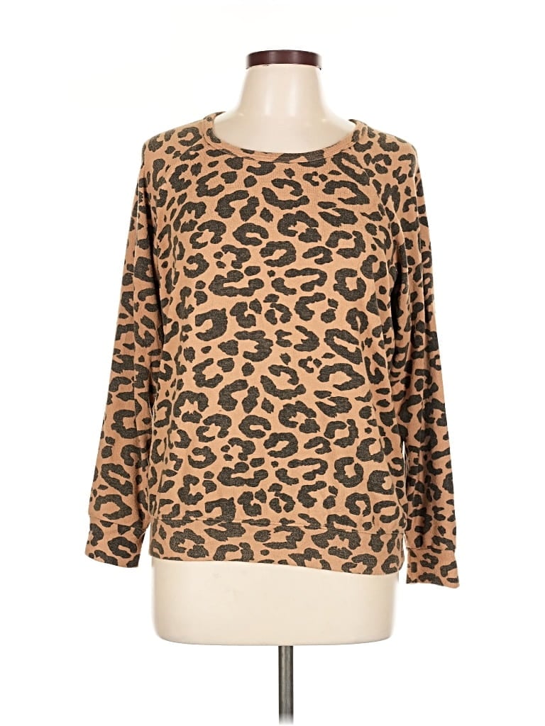 Pre-owned Buffalo By David Bitton Pullover Sweater In Brown