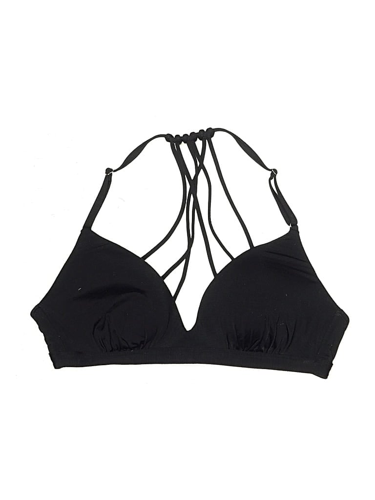 Pre-owned Athleta Swimsuit Top Black Swimwear