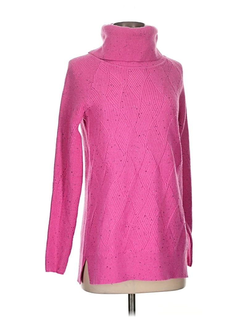 Talbots Turtleneck Sweater In Pink