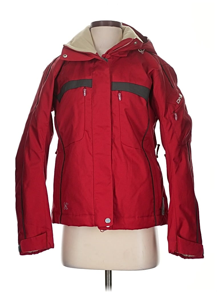 Pre-owned Descente Snow Jacket In Red