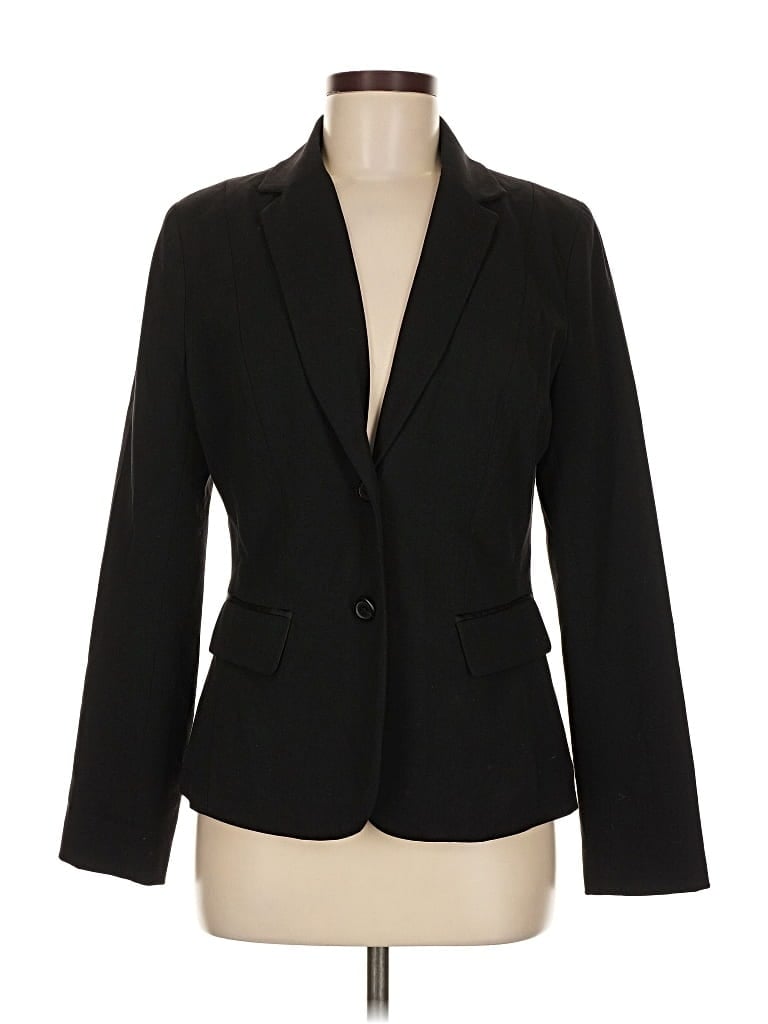 Pre-owned 7th Avenue Design Studio New York & Company Blazer Jacket In Black