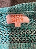 Not Shy Teal Pullover Sweater Size S - photo 7
