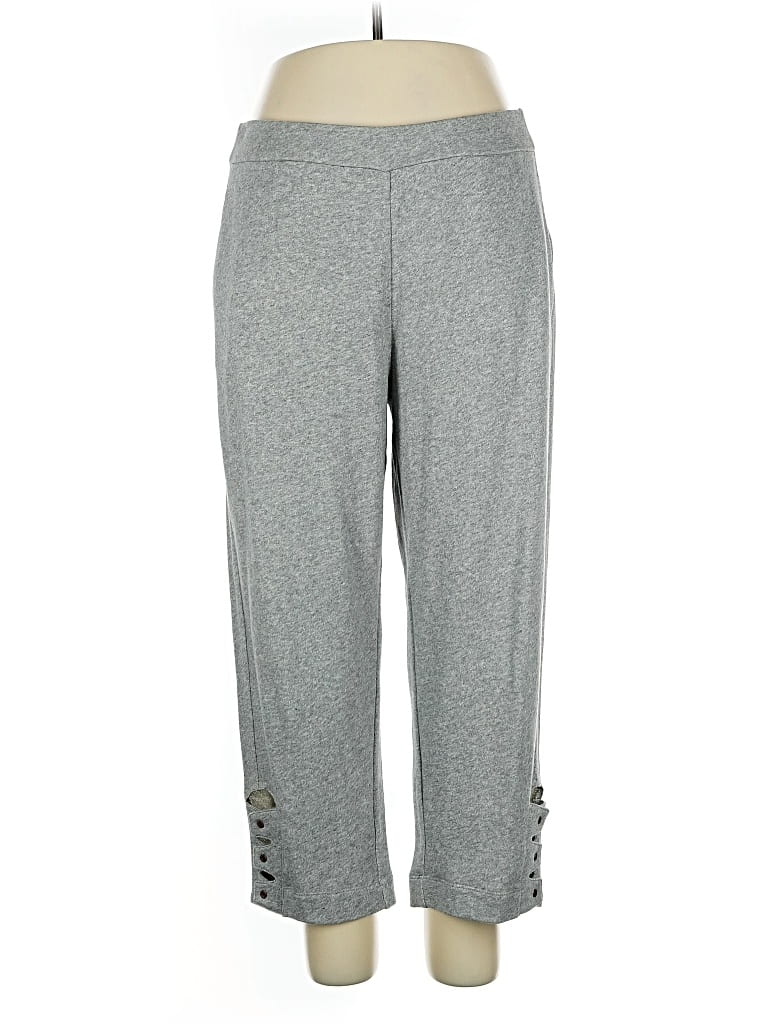 Pre-owned Soft Surroundings Casual Pants In Gray