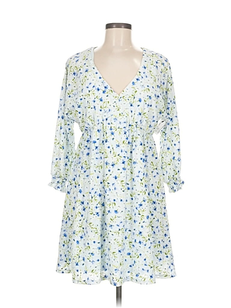 Pre-owned Crystal Doll Casual Dress In Blue