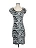 Max Studio Graphic Gray Casual Dress Size S - photo 1