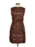 Assorted Brands Animal Print Brown Cocktail Dress Size M - photo 2