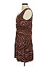 Assorted Brands Animal Print Brown Cocktail Dress Size M - photo 5