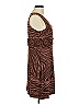 Assorted Brands Animal Print Brown Cocktail Dress Size M - photo 4