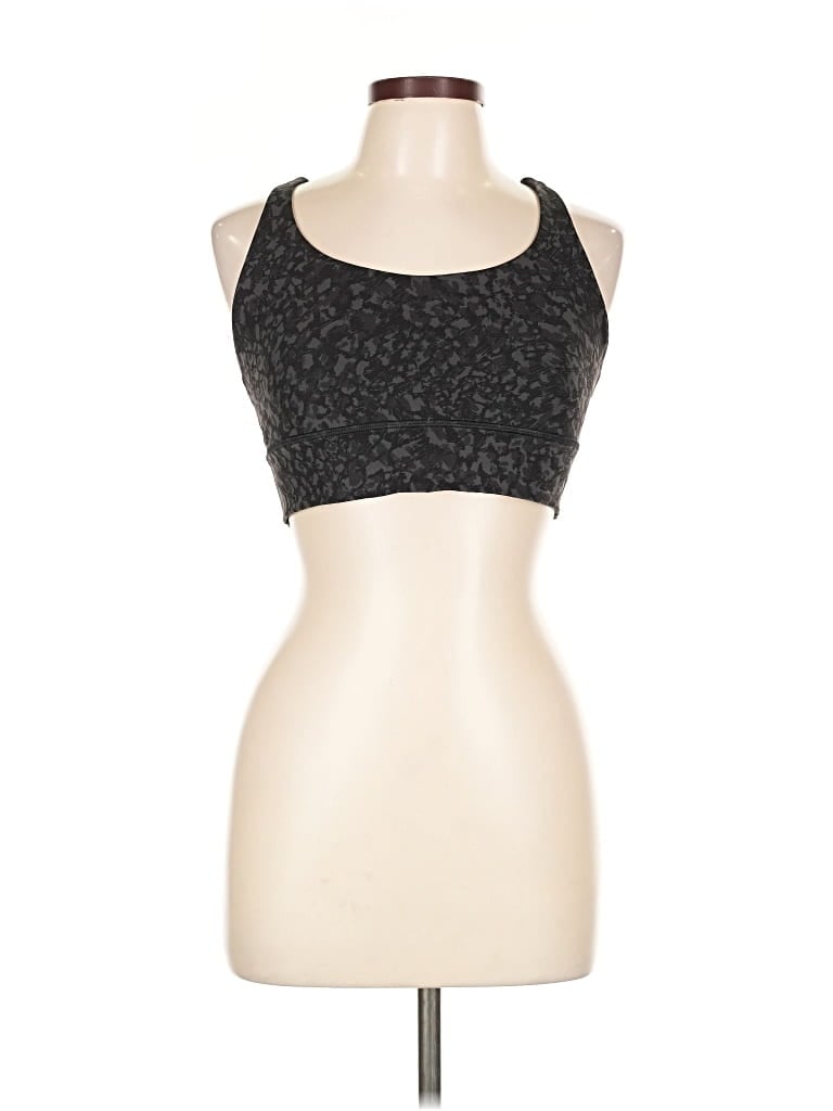 Pre-owned Lululemon Athletica Sports Bra In Black