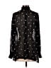 CAbi Stars Black Long Sleeve Blouse Size XS - photo 2