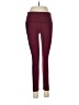 Nancy Rose Performance Color Block Burgundy Active Pants Size 8 - photo 1