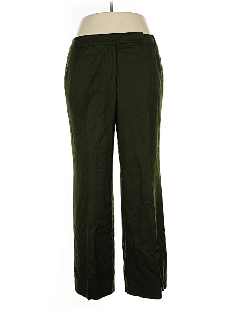 Pre-owned Talbots Wool Pants In Green