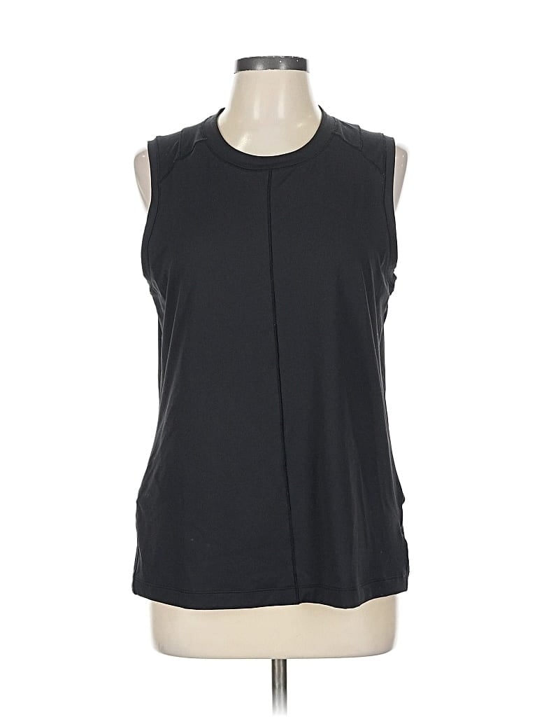 Pre-owned Athleta Sleeveless T-shirt In Black