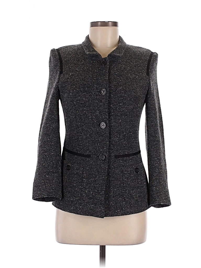 Pre-owned Rene Lezard Blazer Jacket In Gray