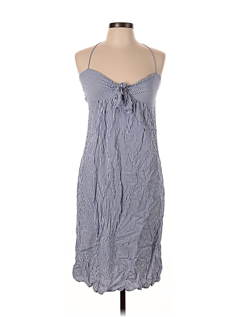 Pre-owned Velvet Torch Casual Dress In Gray