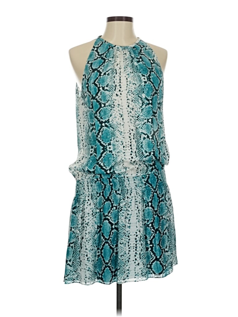 Pre-owned Ramy Brook Cocktail Dress In Blue