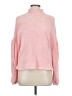 Sanctuary Pink Turtleneck Sweater Size L - photo 1