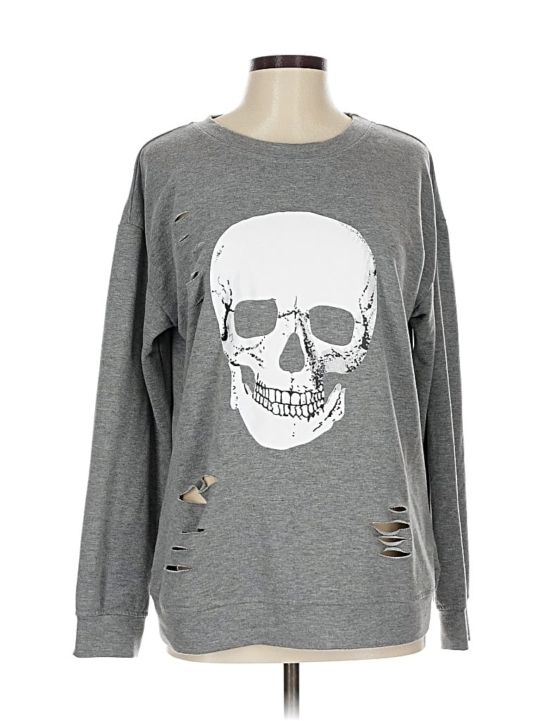 BLOOMING JELLY Pre-owned Sweatshirt In Gray