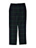 Crewcuts Plaid Green Casual Pants Size 8 - photo 1
