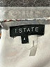 1.State 100% Polyester Paisley Gray Cocktail Dress Size 4 - photo 7