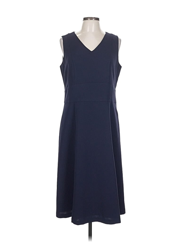 Pre-owned Talbots Casual Dress In Blue