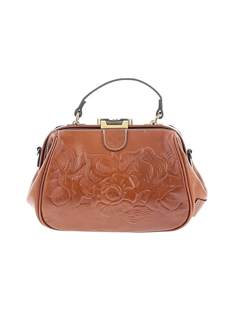 Pre-owned Patricia Nash Leather Satchel In Brown