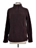 Thread Social 100% Polyester Burgundy Turtleneck Sweater Size L - photo 1
