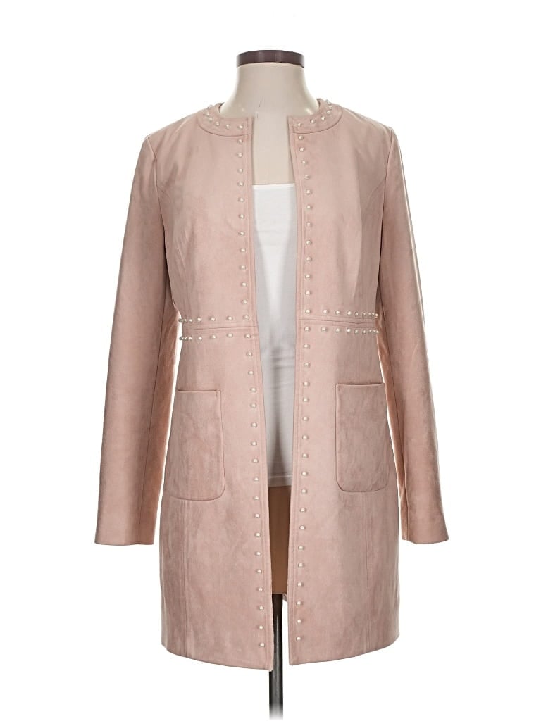 Pre-owned Karl Lagerfeld Coat In Brown