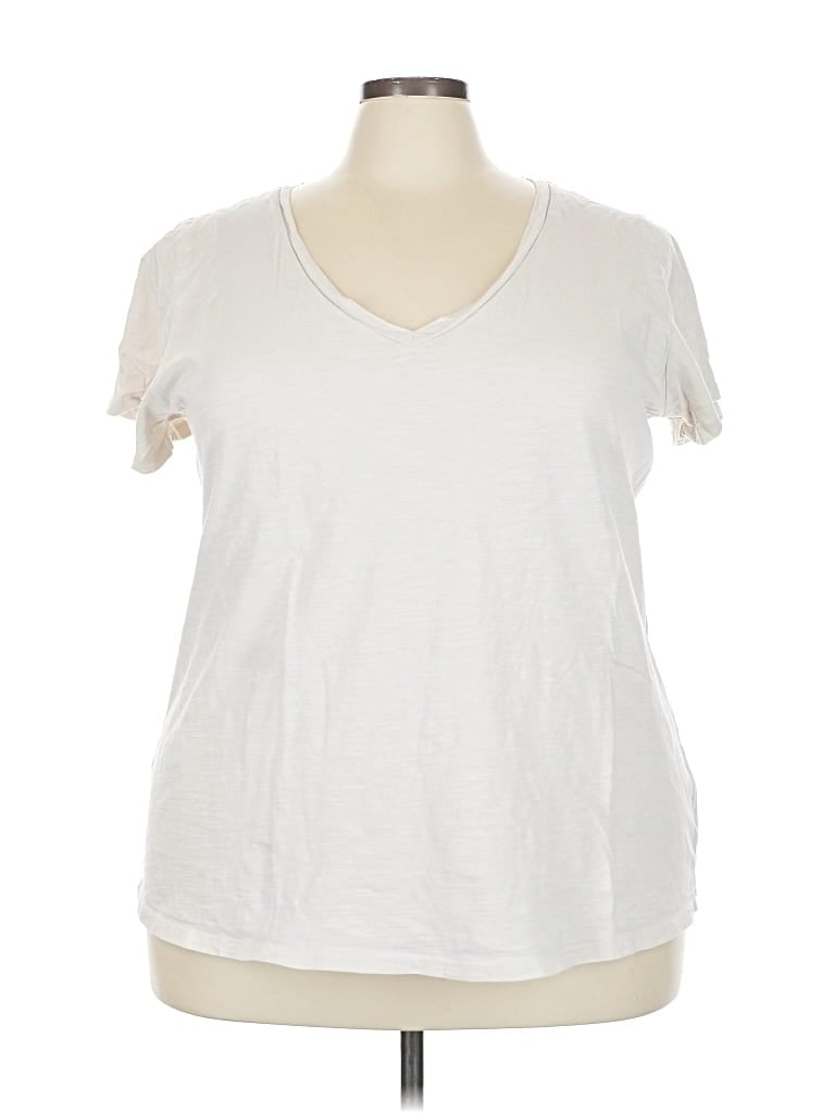 Pre-owned Universal Thread Short Sleeve T-shirt In White