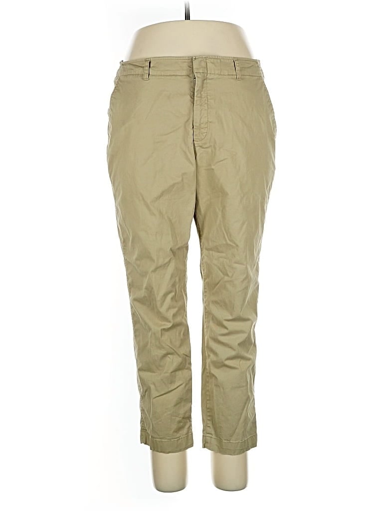 Pre-owned Gap Khaki Pant In Brown