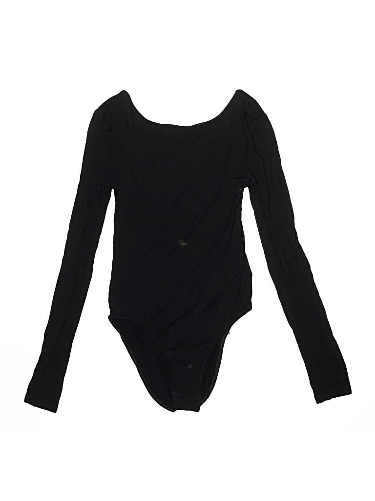 Pre-owned Maje Bodysuit In Black